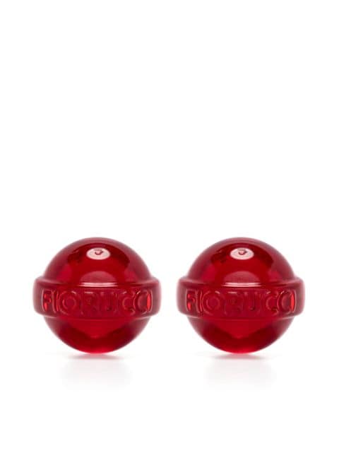 Fiorucci mini Lollipop clip-on earrings