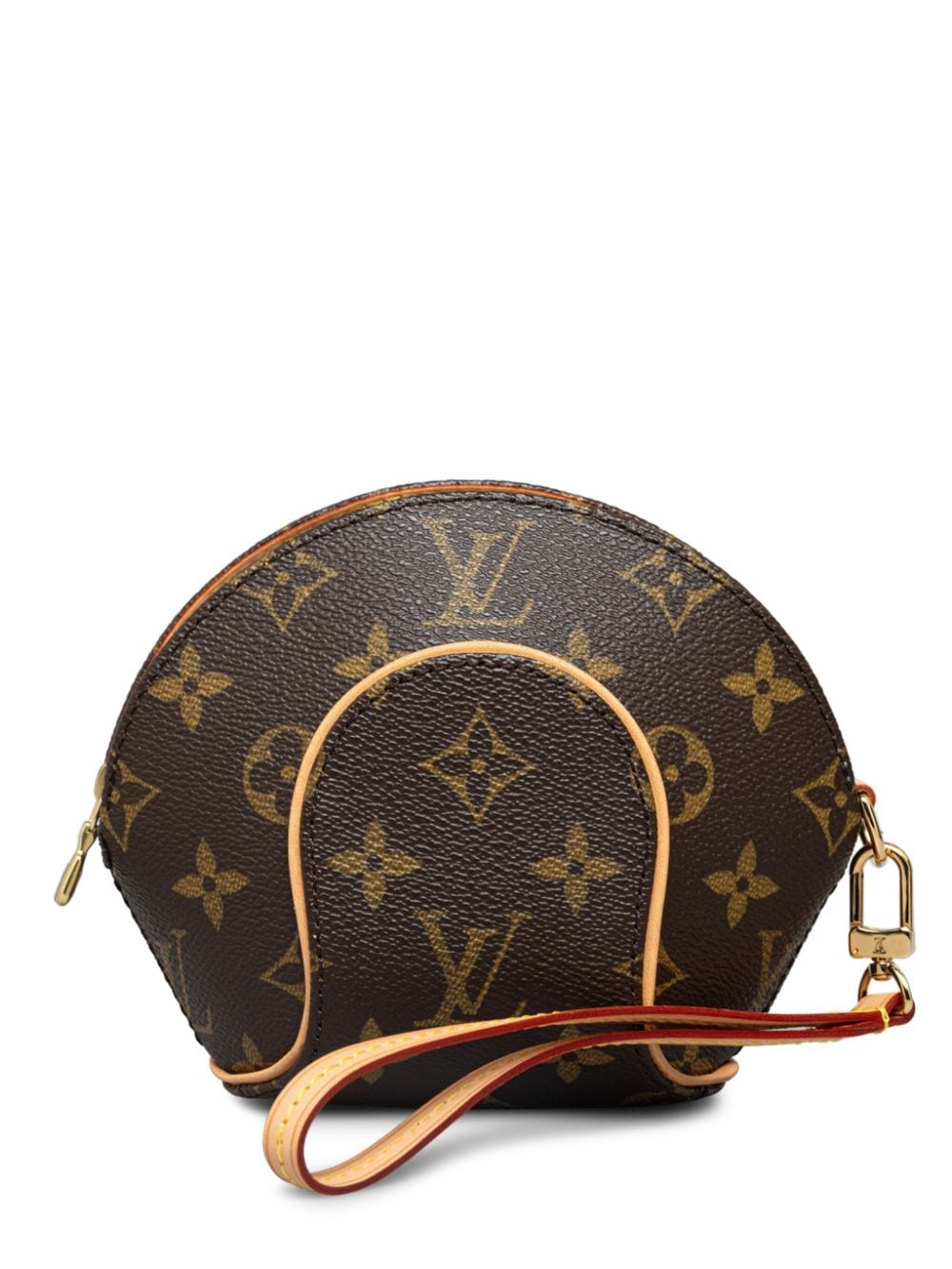 Pre-owned Louis Vuitton 2005 Ellipse Clutch Bag In Brown