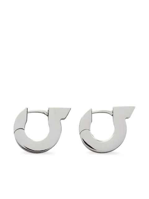 Ferragamo Gancini crystal-embellishment earrings
