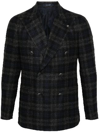 Tagliatore double-breasted Checked Blazer - Farfetch