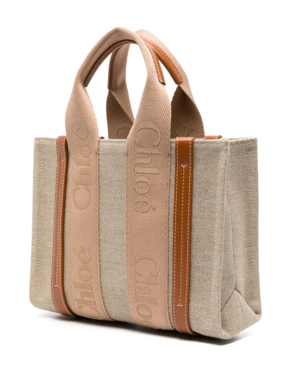 Chloé Small Woody Tote Bag | Neutrals | FARFETCH