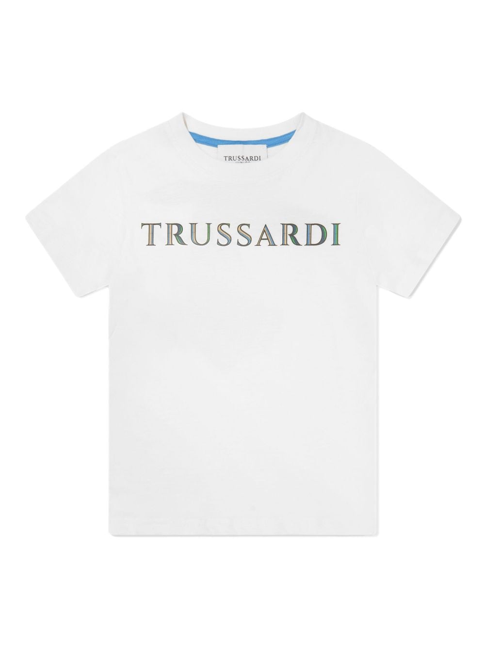 TRUSSARDI JUNIOR T-shirt met logoprint Wit