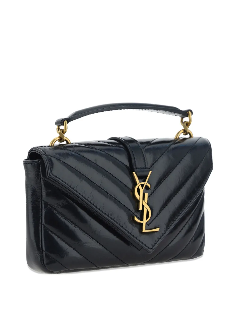 Saint Laurent appliqué-logo quilted leather wallet | Image 2