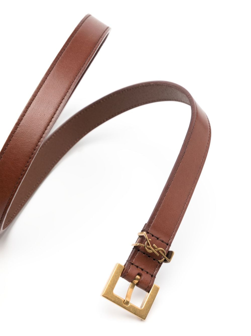 Image 2 of Saint Laurent Cassandre leather belt