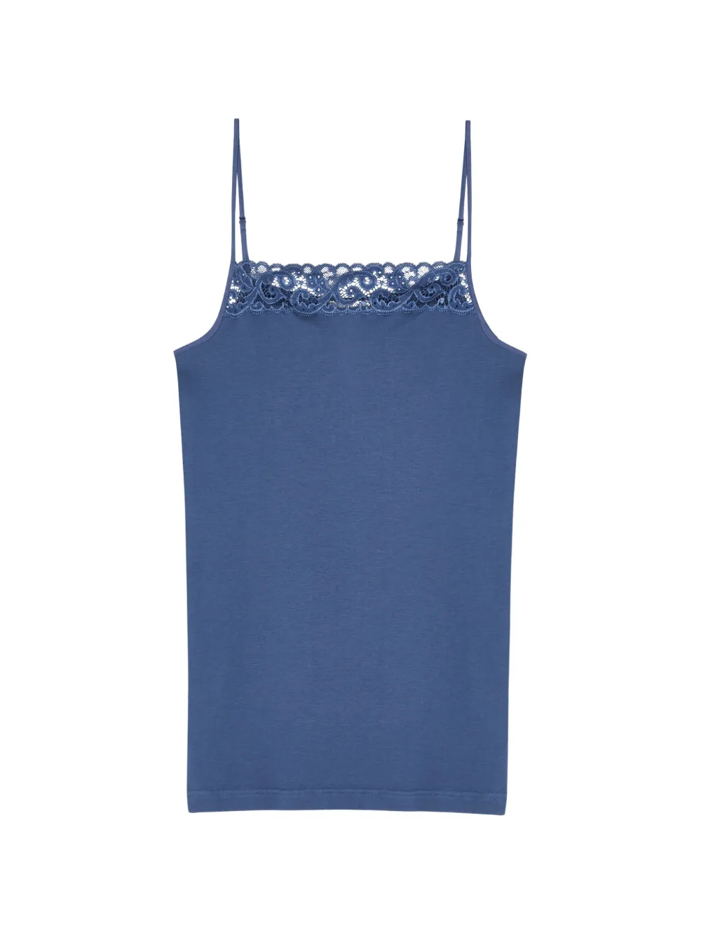 Hanro spaghetti strap top - Blau