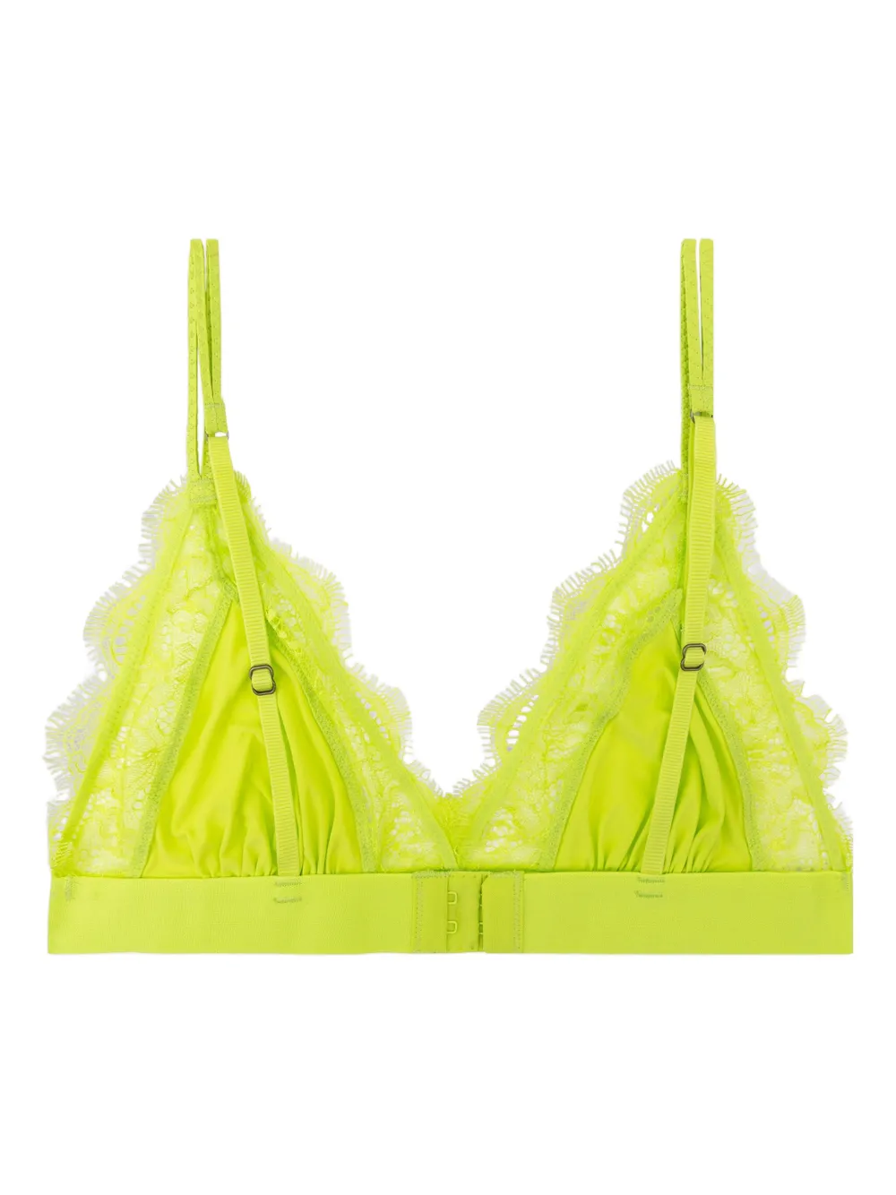 Love Stories Bralette met kanten afwerking Groen