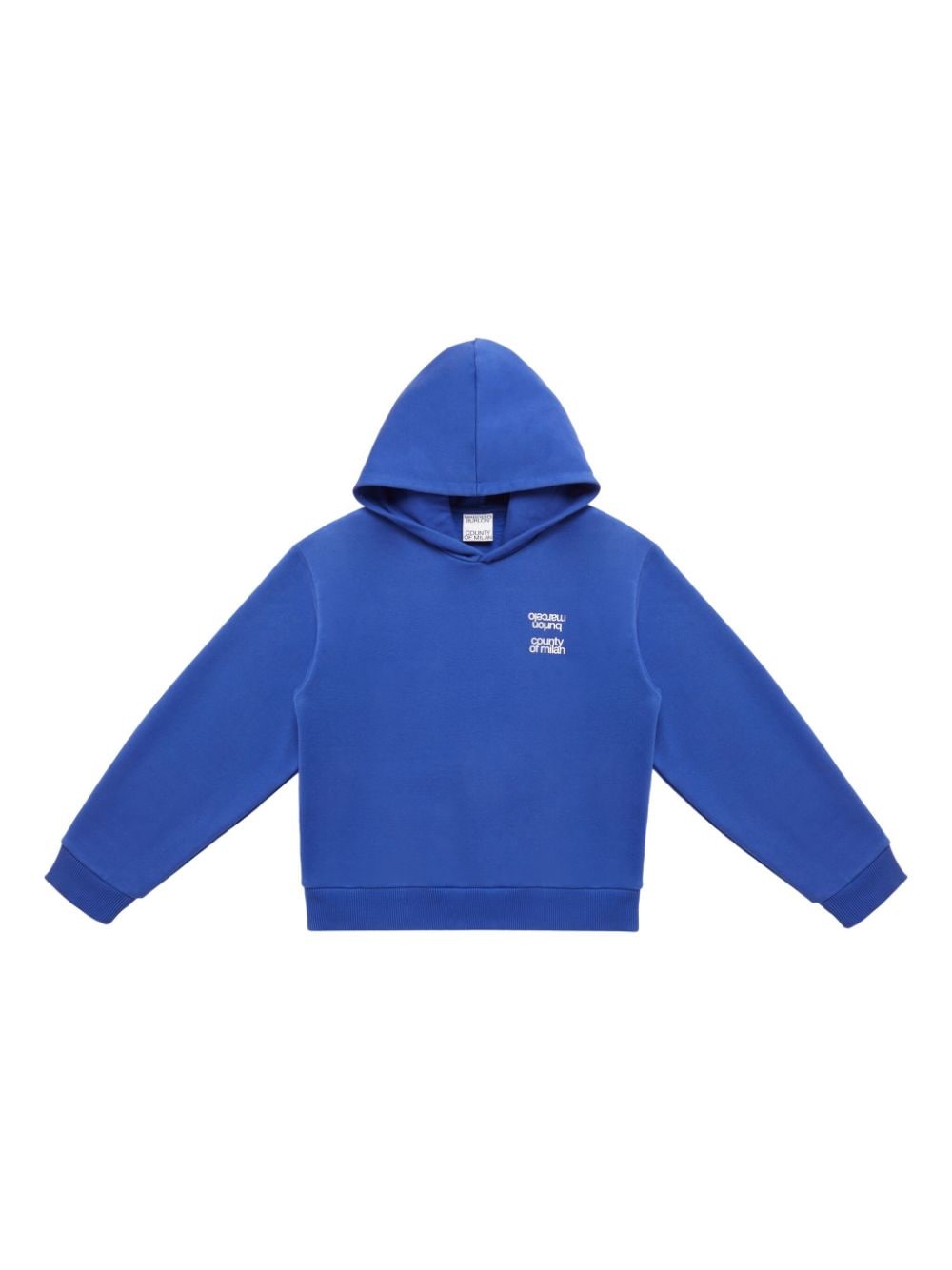 Marcelo Burlon County Of Milan Kids Katoenen hoodie Blauw