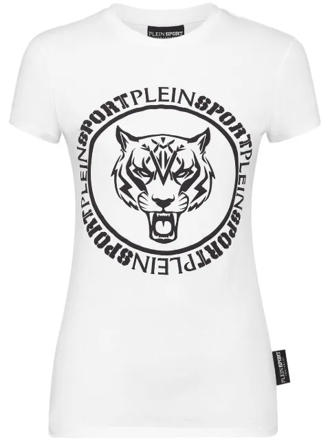 Plein Sport logo-print cotton T-shirt