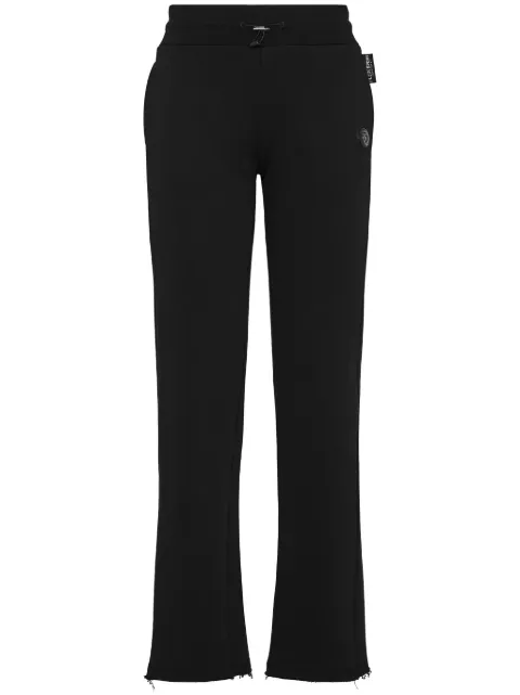 Plein Sport logo-appliqué drawstring track pants
