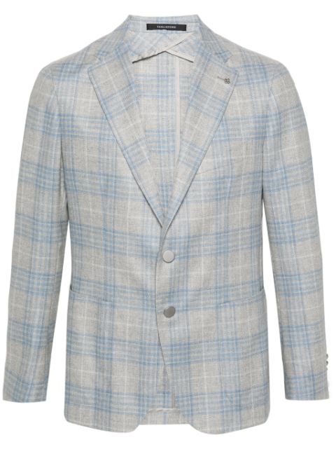 Tagliatore single-breasted checked blazer Men