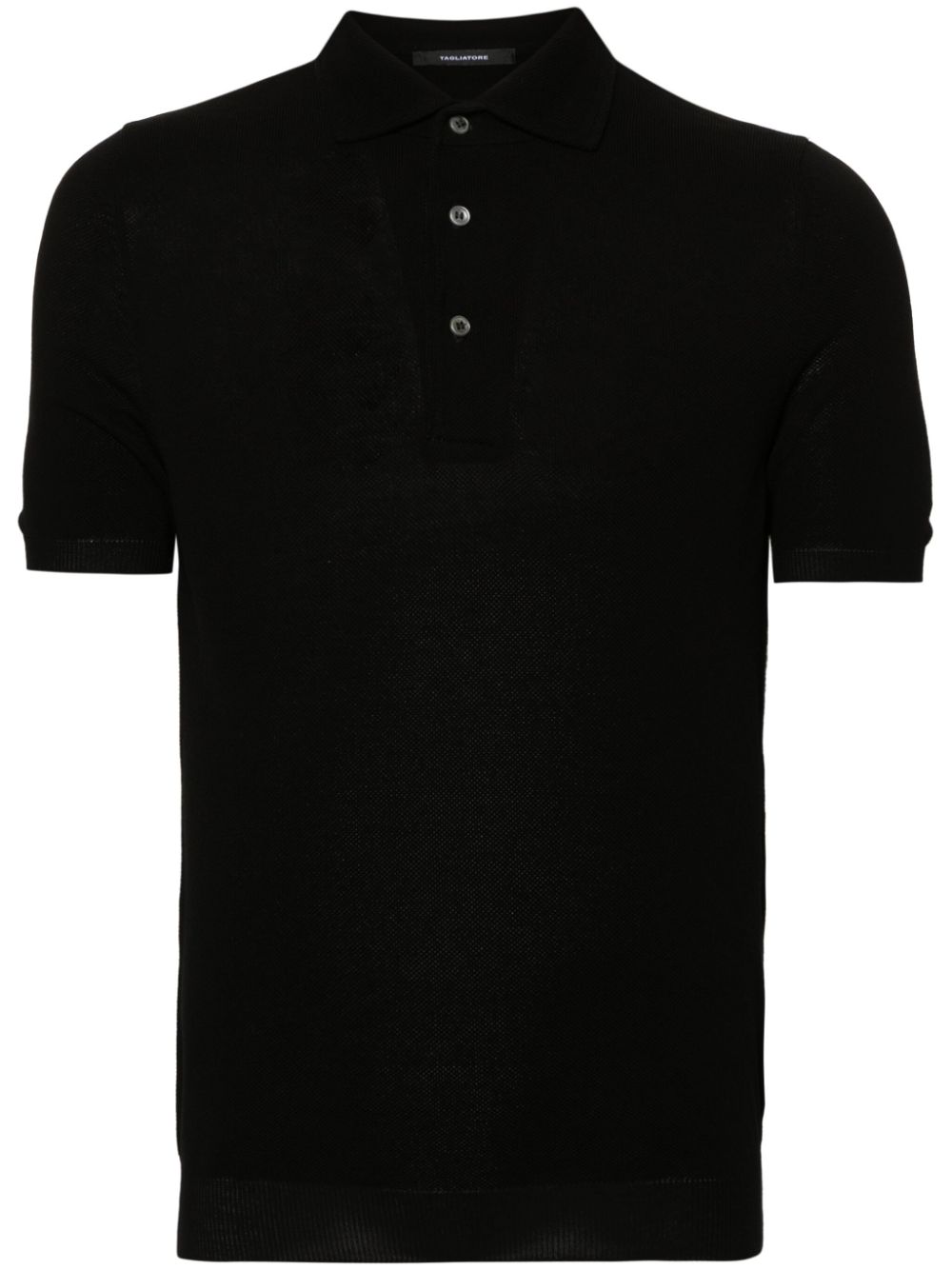 piqué cotton polo shirt