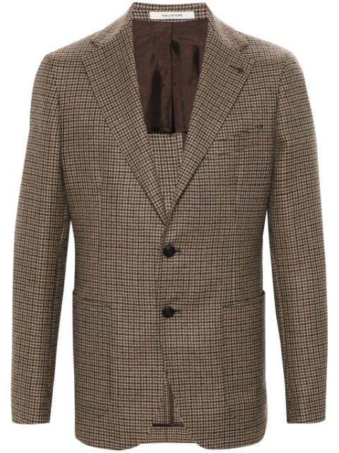 Tagliatore houndstooth-pattern blazer Men