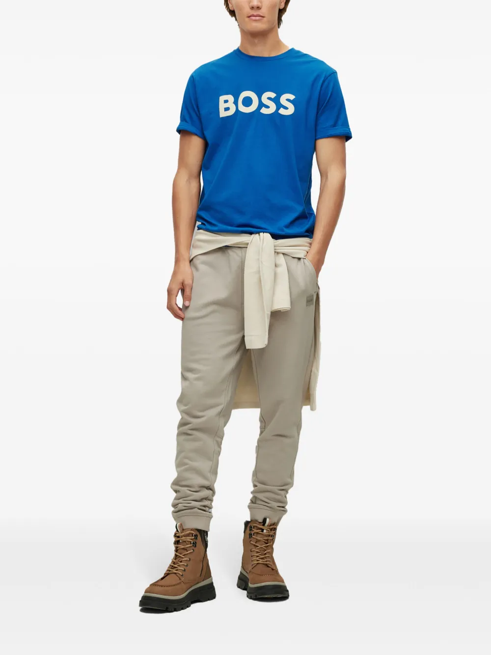 BOSS playera con aplique del logo | Playeras | Image 2