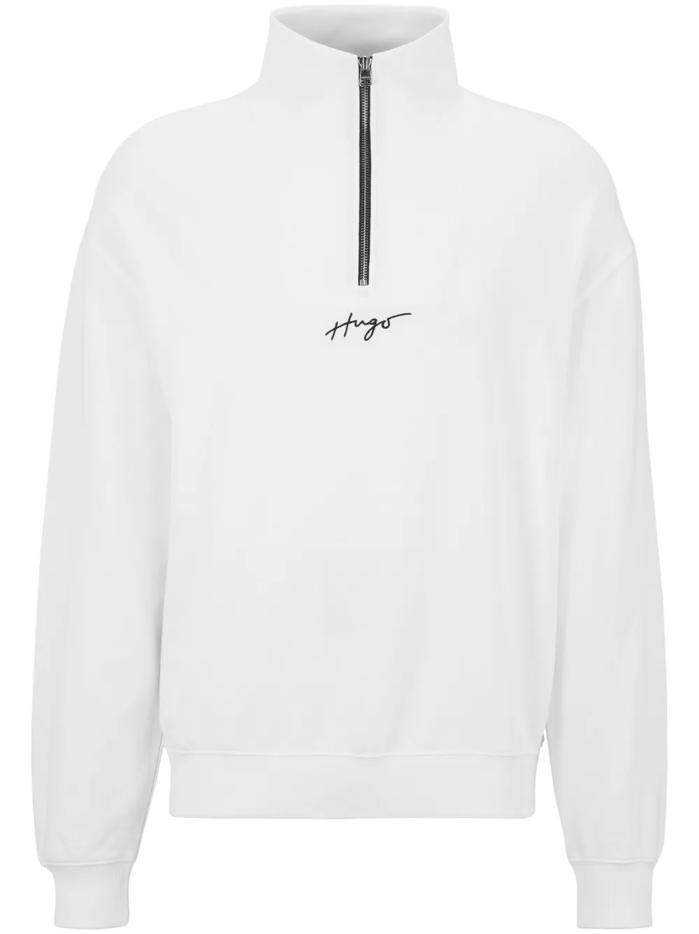 HUGO Moletom com bordado | Branco | Image 1
