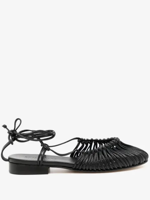Hereu Mantera knotted leather sandals