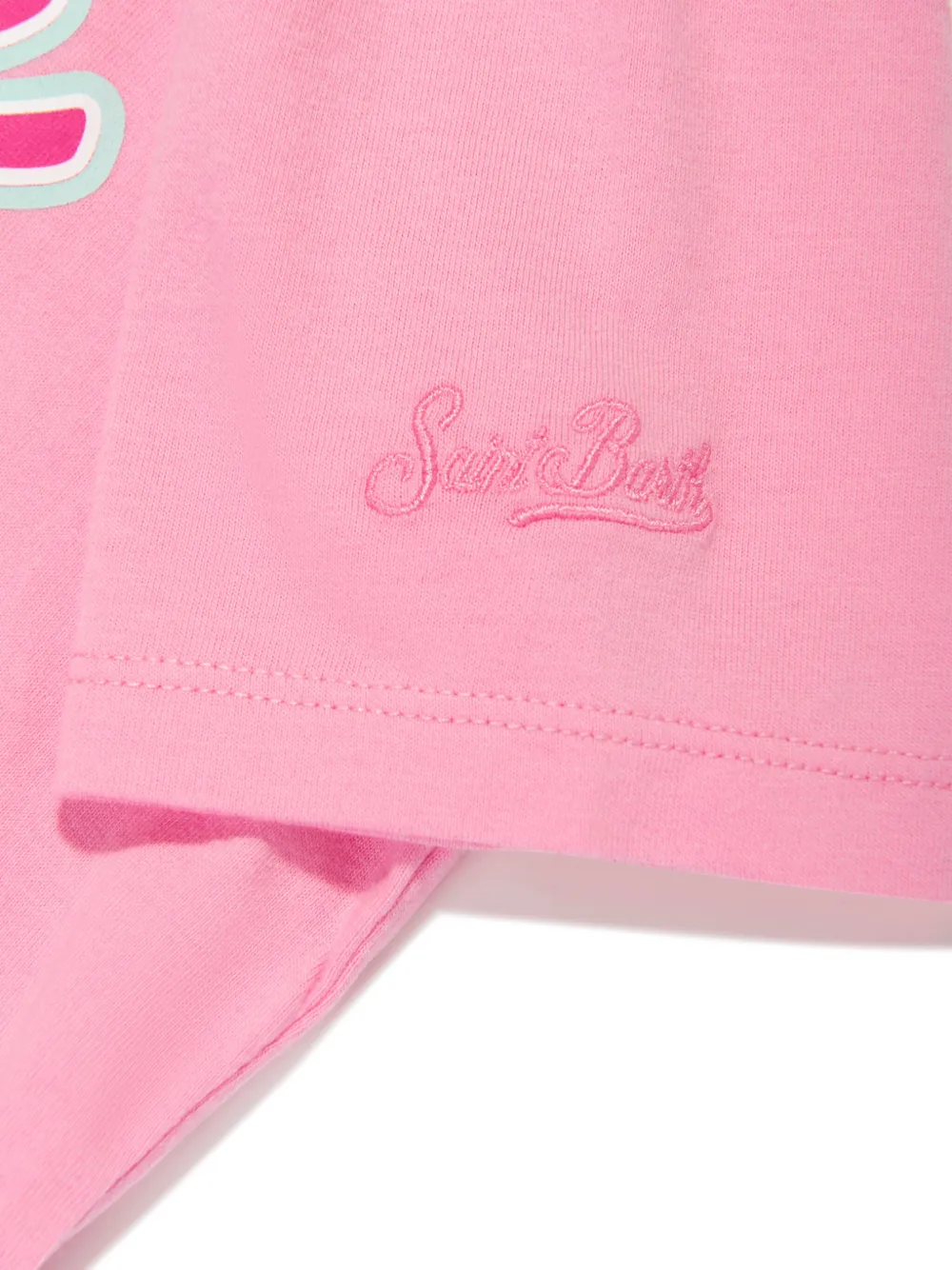 Shop Mc2 Saint Barth X Barbie Cotton T-shirt In Pink