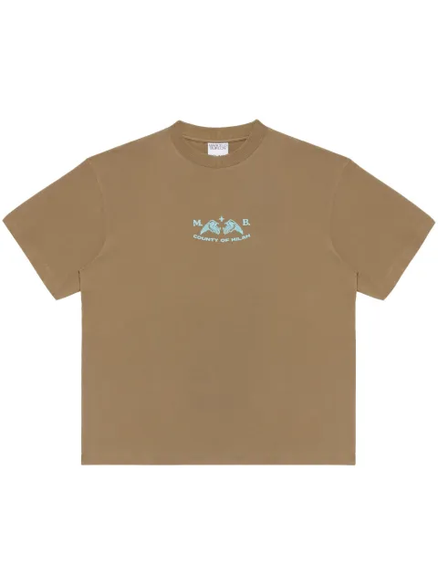 COUNTY OF MILAN Vintage Logo cotton T-shirt