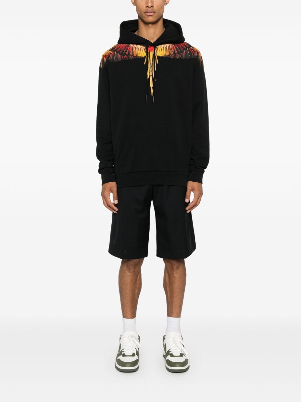 Marcelo Burlon County of Milan Icon Wings hoodie - Zwart