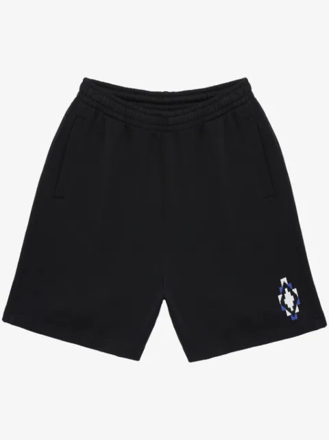 COUNTY OF MILAN Bandana Cross cotton track shorts