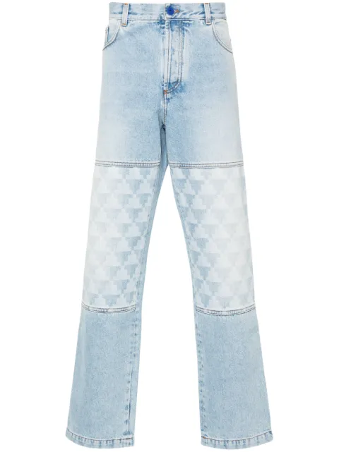 Marcelo Burlon County of Milan jeans rectos con cruz estampada