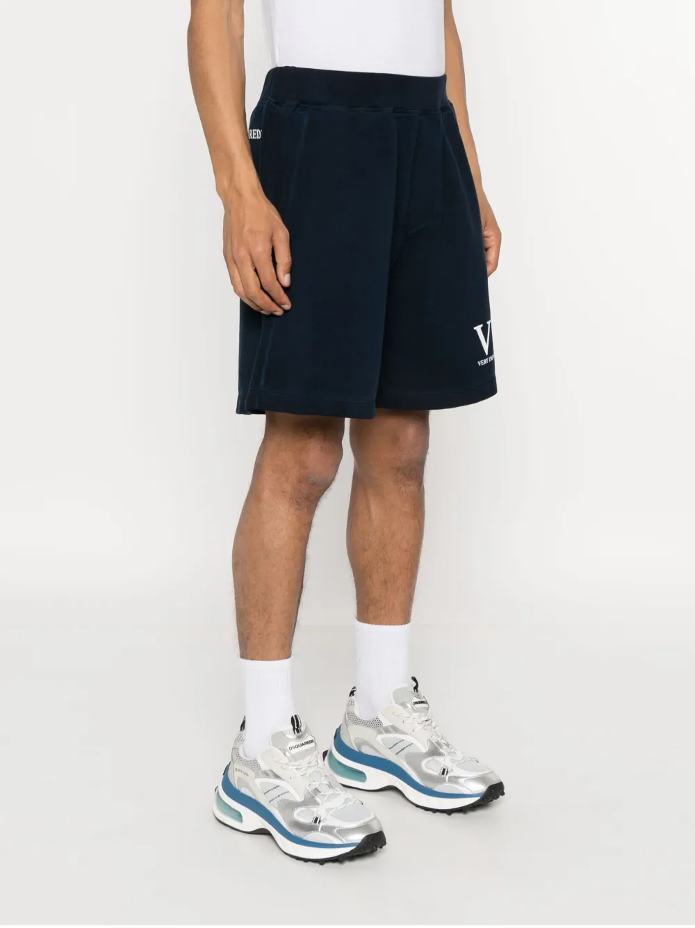 DSQUARED2 Ruimvallende shorts Blauw