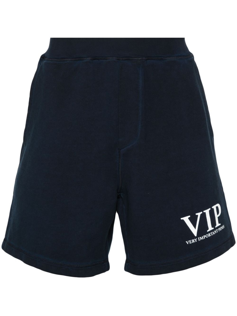 Dsquared2 Relax Cotton Shorts In 蓝色