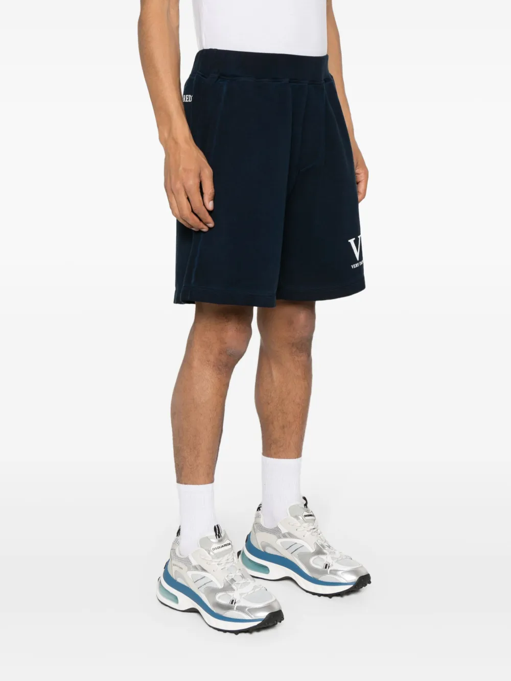  Dsquared2 Relax Cotton Shorts - Blue 