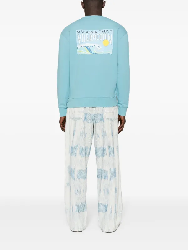 【送料&関税込】Maison KitsunAC X Vilebrequin Comfort Sweats Maison Kitsuné MAISON KITSUNE x VILEBREQUIN COMFORT