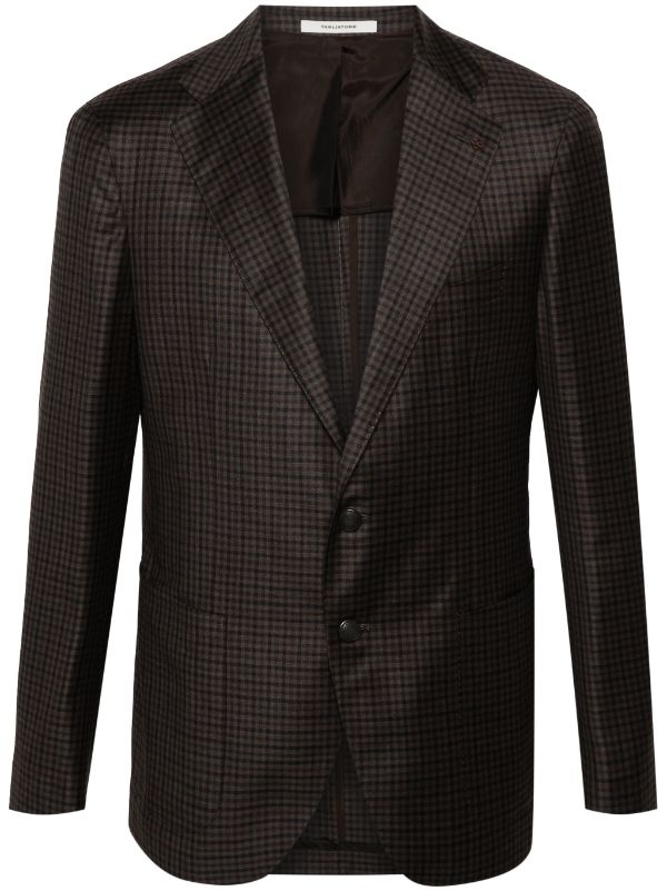 Tagliatore single-breasted Checked Blazer - Farfetch