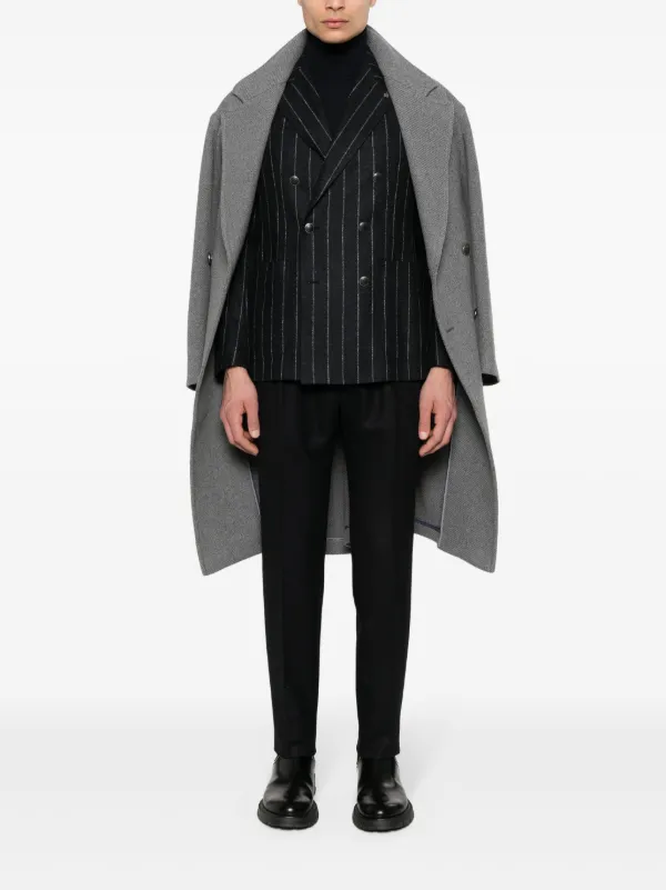 ジャケット TAGLIATORE FW25 'Parigi' blazer (JPARIGI10B340320 EL885) Double breasted jacket ''J-Parigi'' in beige fabric – GIO
