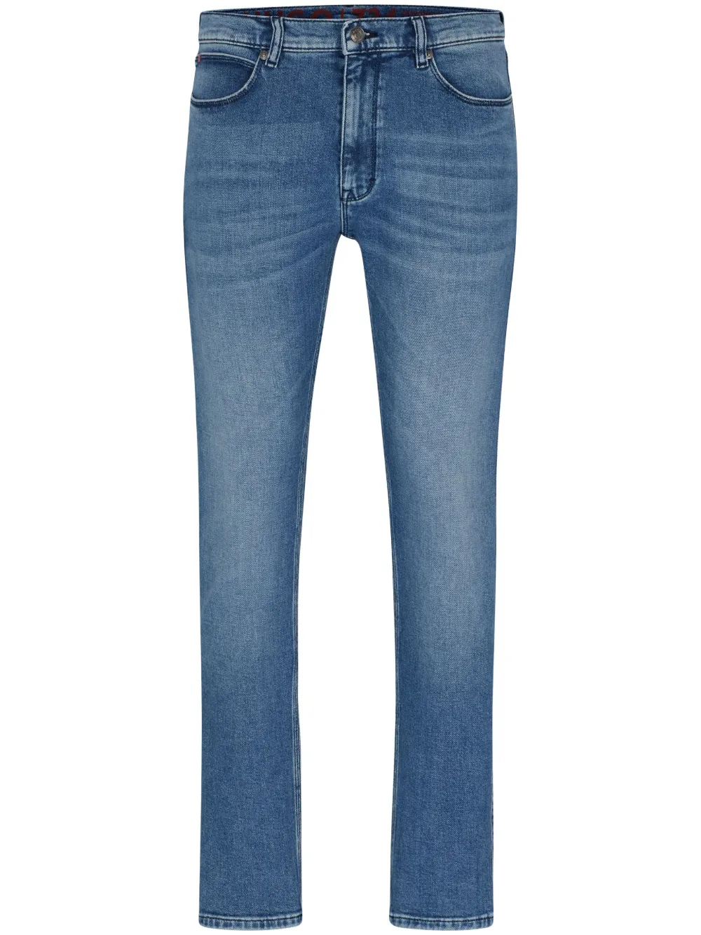 BOSS Jeans slim 734 a vita media - Blu