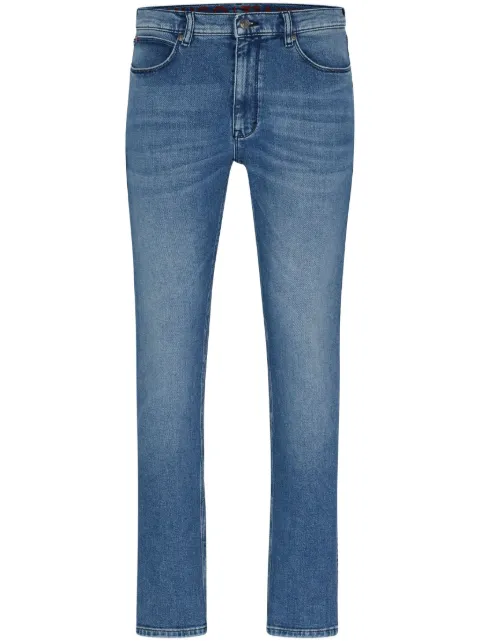 BOSS 734 mid-rise slim-fit jeans