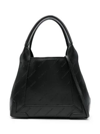 Balenciaga Navy Cabas XS Tote Bag | Black | FARFETCH IN