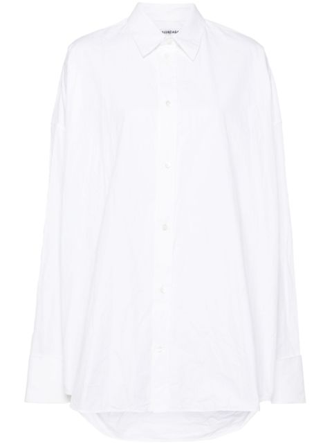 Balenciaga crinkled cotton shirt Women