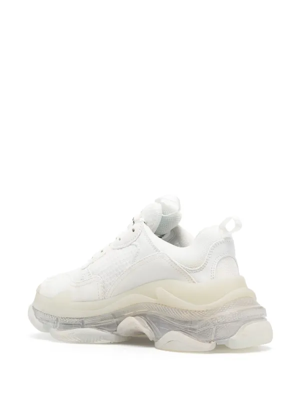Balenciaga Triple S low top Sneakers White FARFETCH AU