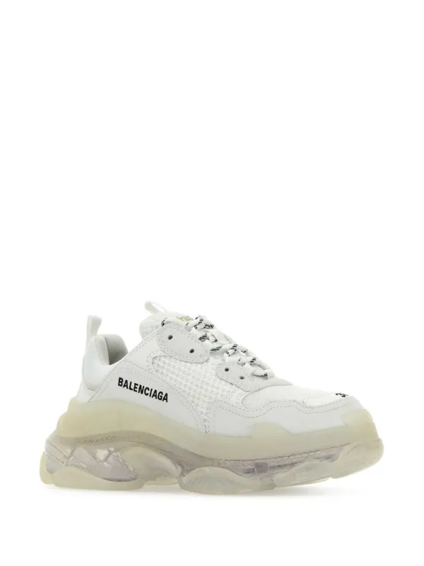Balenciaga low sneakers white clearance