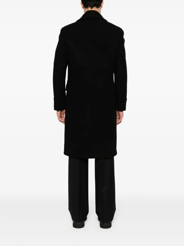 Tagliatore Cherry double-breasted Coat | Black | FARFETCH