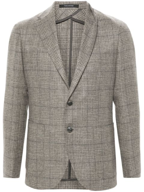 Tagliatore check-pattern single-breasted blazer Men