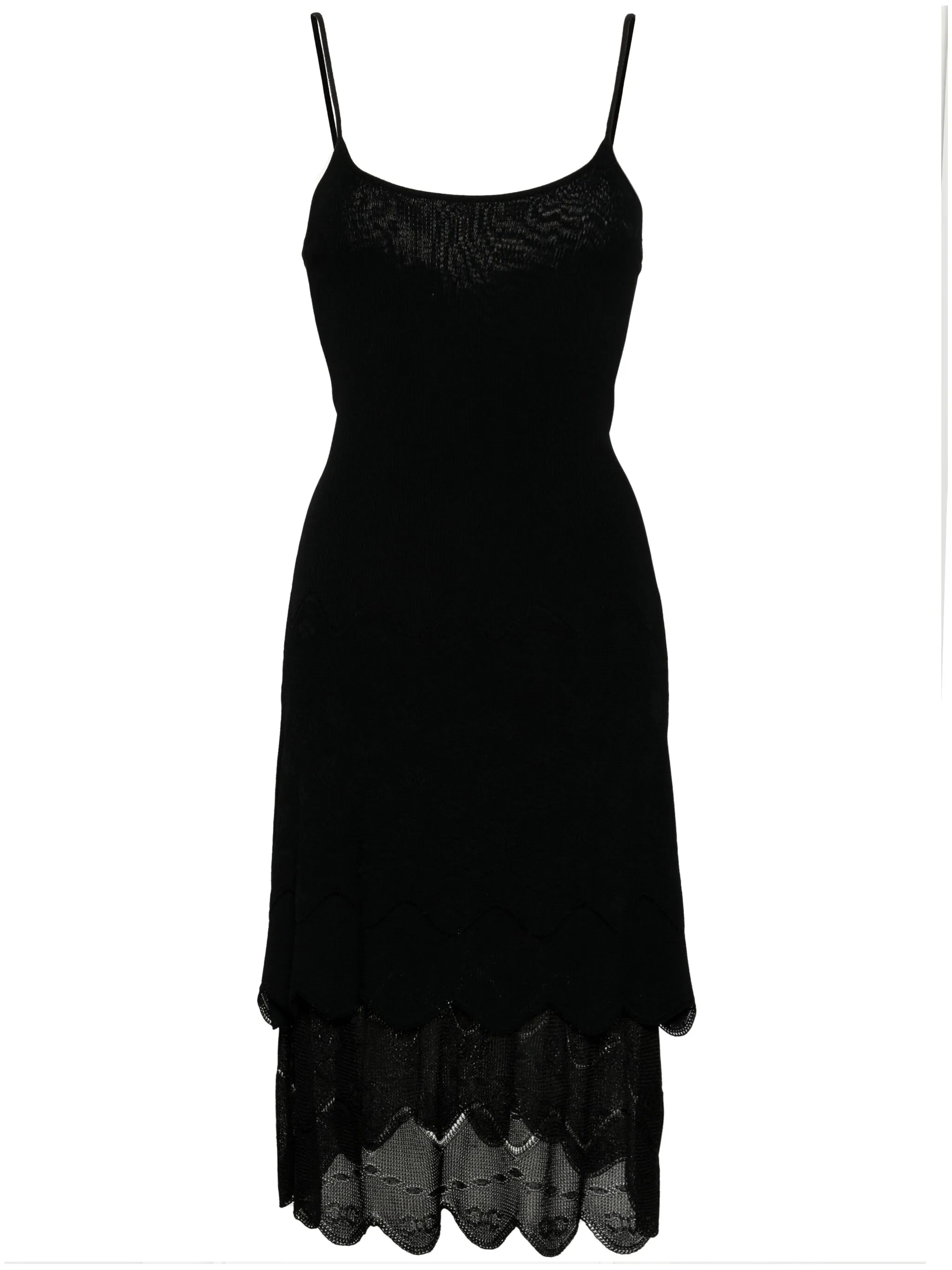 CHANEL Pre-Owned 2003 knitted midi dress
