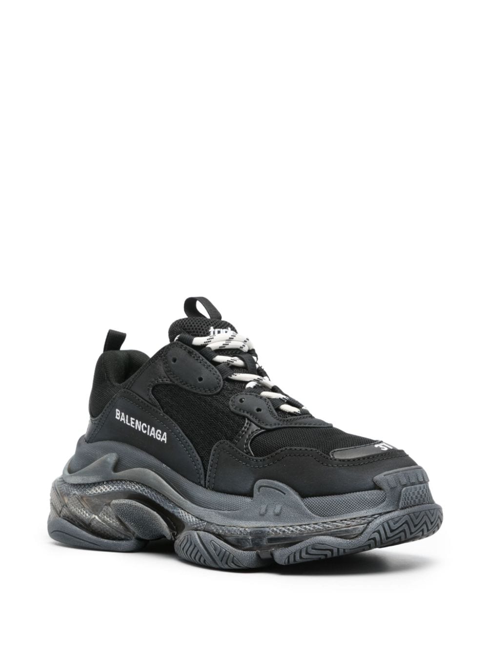 Balenciaga Triple S mesh sneakers - Zwart