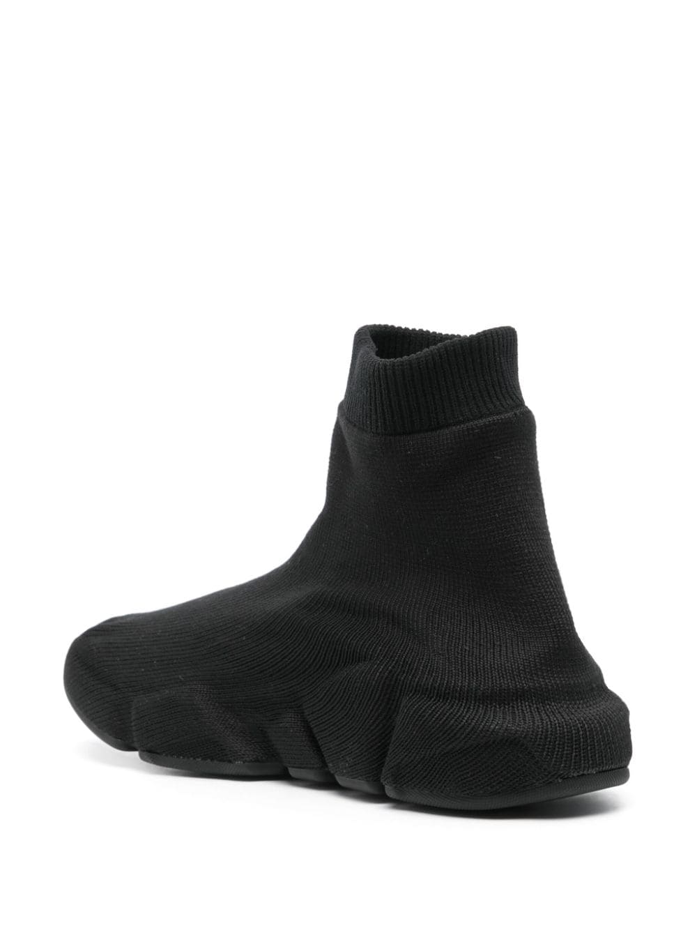 Shop Balenciaga Speed 2.0 Knit Sneakers In Black