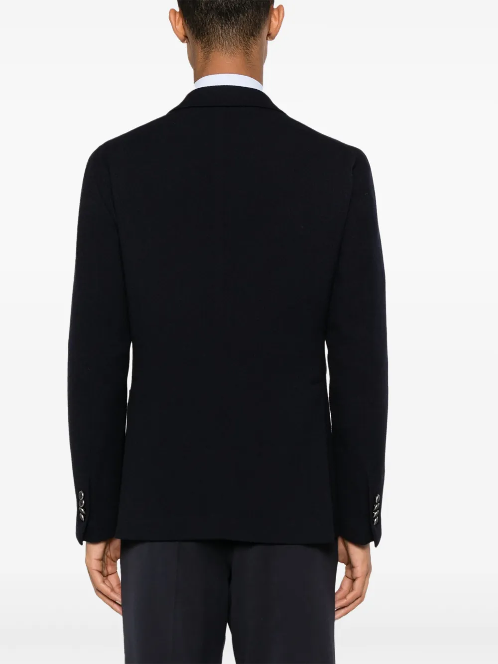 Tagliatore Wollen blazer Blauw