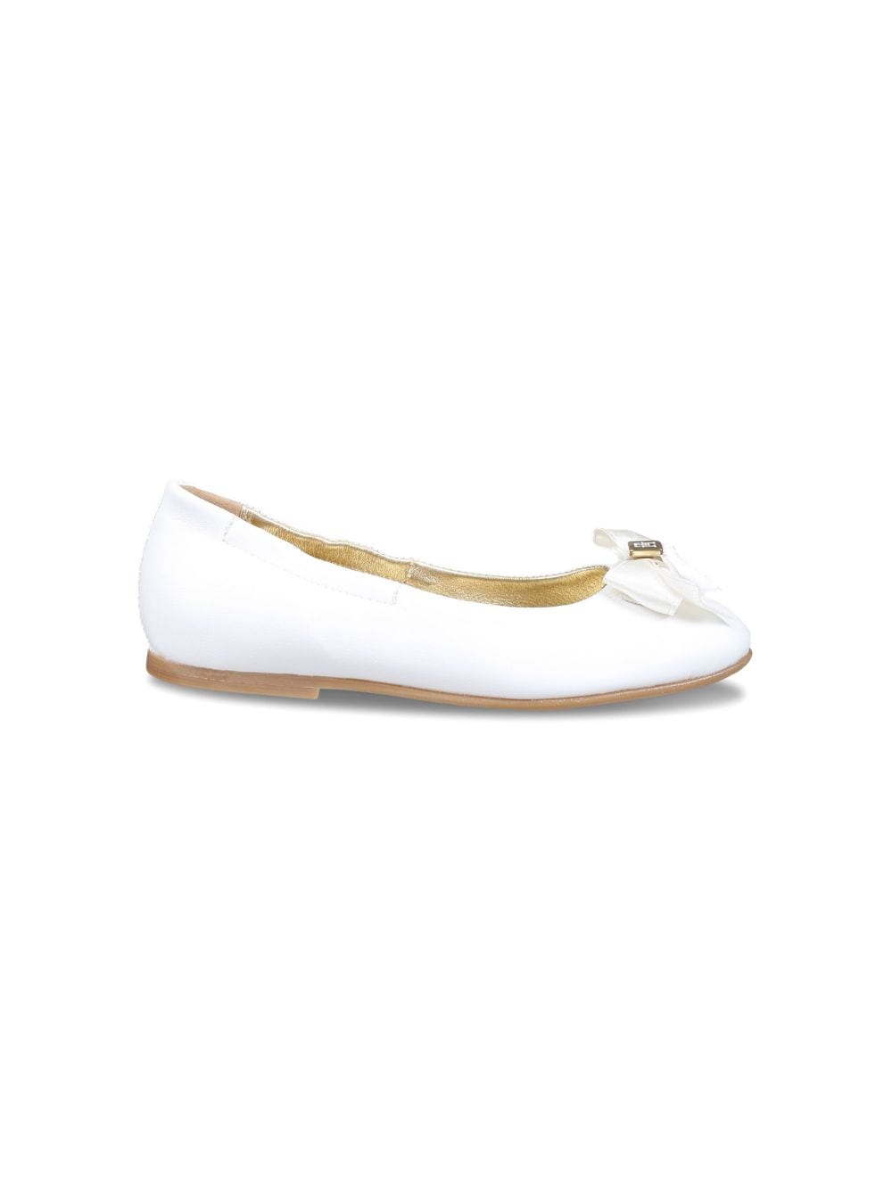 Image 1 of Tommy Hilfiger Junior bow-detailing leather ballerinas