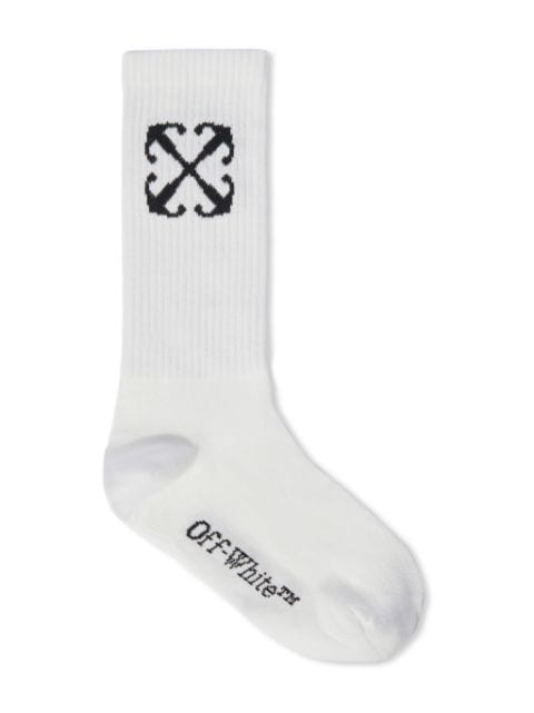 Off-White Kids Arrow logo-jacquard socks