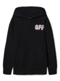Off-White Kids Arrow Chunky cotton hoodie - Black