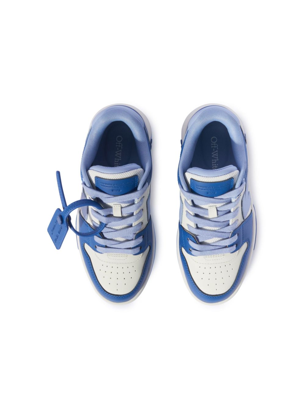 Off-White Kids Out Of Office "OOO" sneakers Blauw