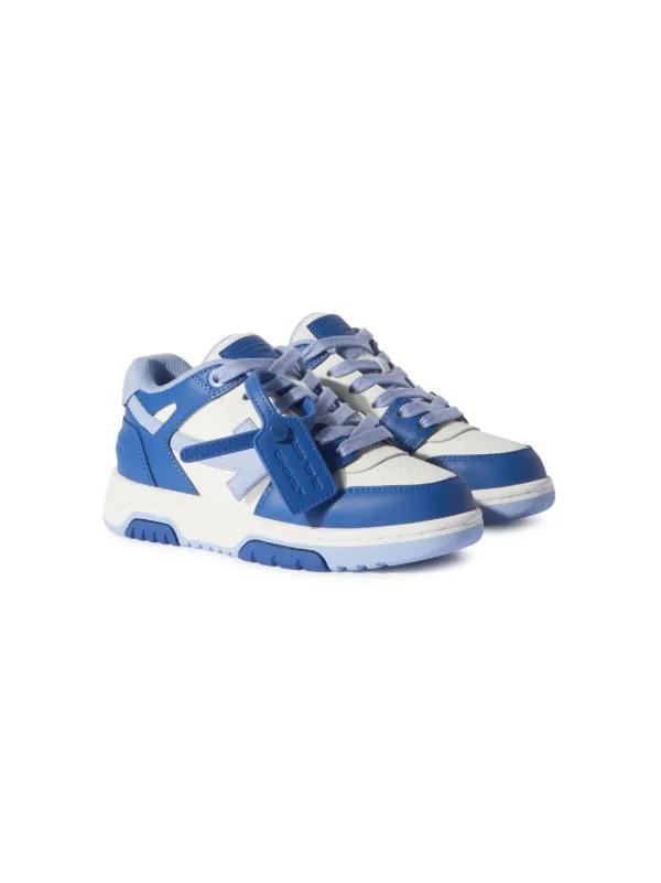 Off White Kids Out Of Office Ooo Sneakers Blue FARFETCH ID