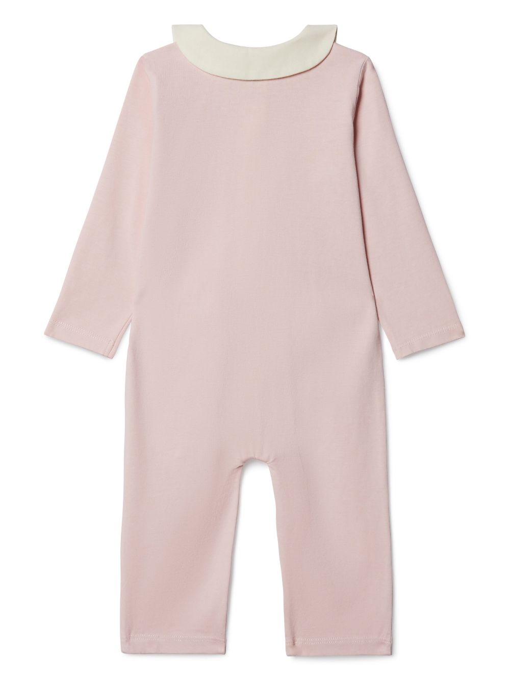 Off-White Kids Bookish Flowers cotton romper - Pink