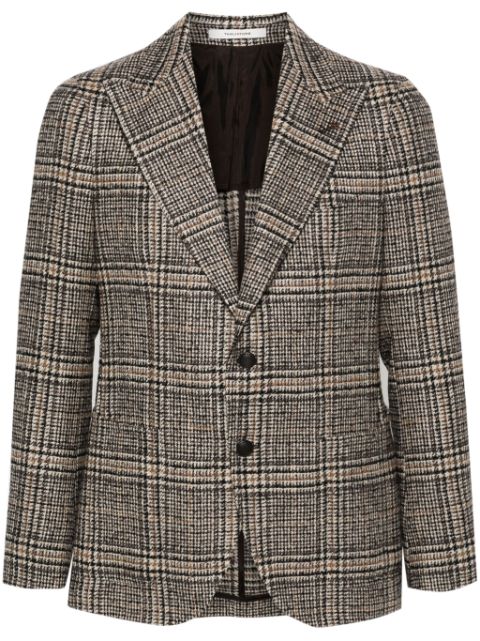 Tagliatore houndstooth single-breasted blazer Men