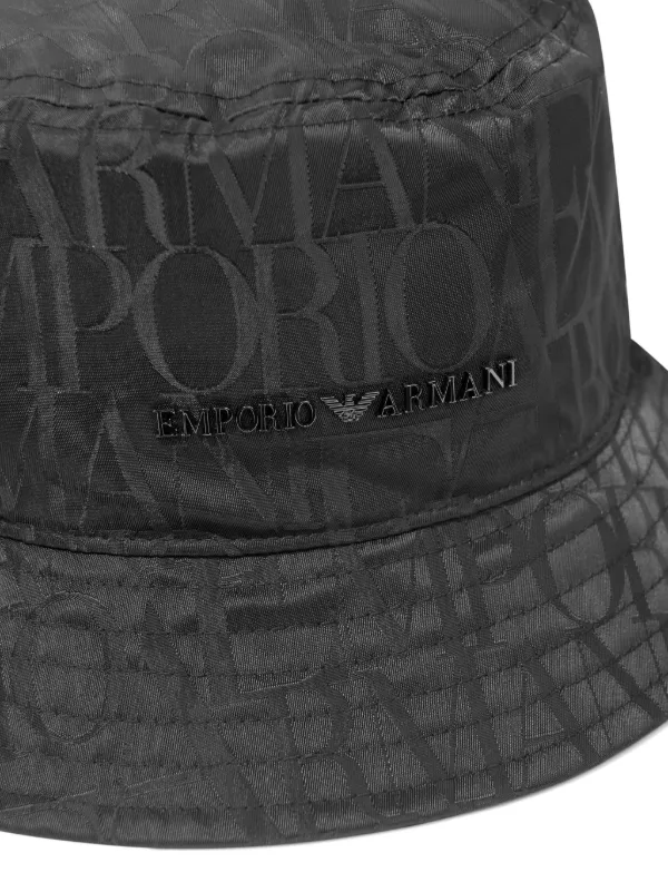 アルマーニキッズ帽子 Emporio Armani Kids バケットハット | ブルー | FARFETCH JP